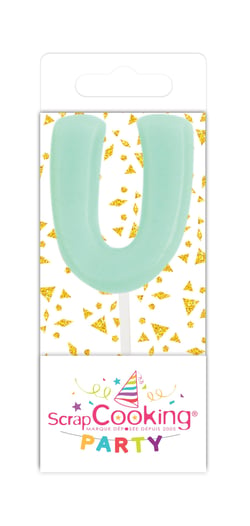 Mini bougie ScrapCooking® - U - Rose