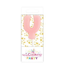 Mini bougie ScrapCooking® - Y - Rose