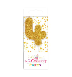 Mini bougie ScrapCooking® - 4 - Dorée
