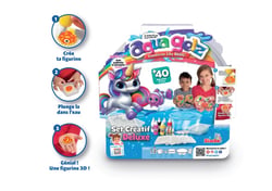 Aqua Gelz Simba – Set Créatif Deluxe figurines 3D – Kit créatif avec 6 gels 60 ml, 3 gels 15 ml & 6 moules