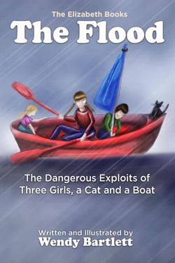 The Flood: The Dangerous Exploits of Three Girls, a Cat and a Boat - The Elizabeth Books