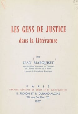 Les gens de justice dans la littérature
