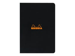 CAH PIQ RHODIA A5 5x5 96P NOIR