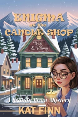 Enigma at the Candle Shop - A Brandy Broot Mystery, #9