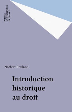 Introduction historique au droit