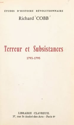 Terreur et subsistances, 1793-1795