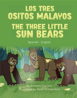 The Three Little Sun Bears (Spanish-English) - Language Lizard Bilingual World of Stories