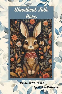 Woodland Folk - Hare - Woodland Folk Cross Stitch