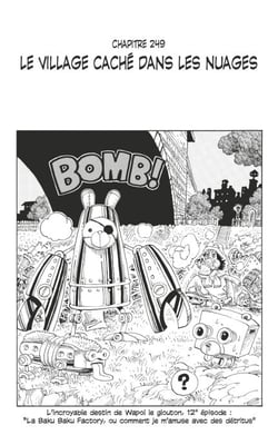 One Piece édition originale - Chapitre 249 - Le village caché dans les nuages