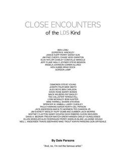 Close Encounters of the LDS Kind