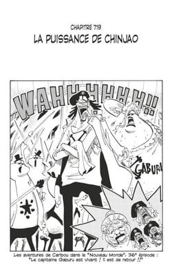 One Piece édition originale - Chapitre 719 - La puissance de Chinjao