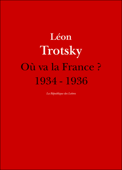Où va la France ? - 1934 - 1936