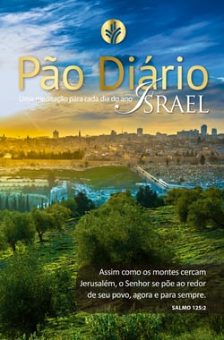 Pão Diário volume 25 - Capa Israel - Uma meditação para cada dia do ano