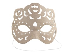 Masque Rita - papier mâché