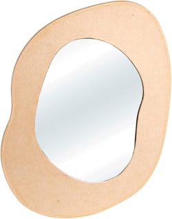 Miroir organique à suspendre 26x35x1 cm