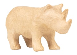 Déco Rhinocéros Décopatch - 13 x 5 x 7 cm