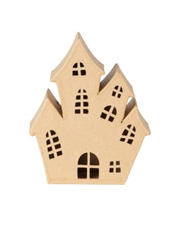 Support à décorer Décopatch - Maison hantée - Papier mâché 