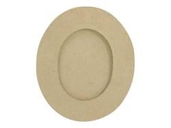 CADRE OVALE 16.5X19.5CM