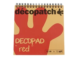 Bloc color Decopad rouge