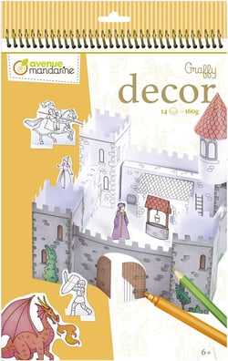 Graffy décor - Château fort