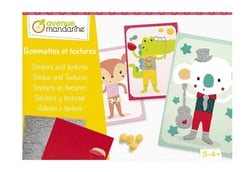 Coffret créatif Gommettes multi textures