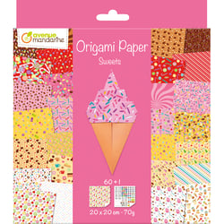Origami paper sweets - Avenue Mandarine