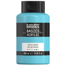 Acrylique Liquitex Basics - 400 ml - Bleu clair permanent