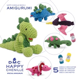 Livre dinosaures à crocheter - Happy Chenille