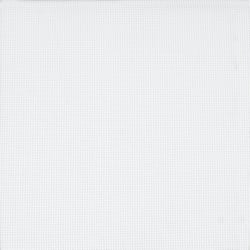 Toile à broder en coton Aïda L 7 pts/cm - Blanc