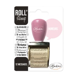 Aladine - Roll'Stamp - Tampon à molette - Humeurs