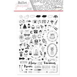 Tampon caoutchouc - Bullet journal
