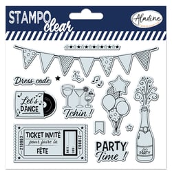 Stampo Clear - Tampons transparents - Fête 