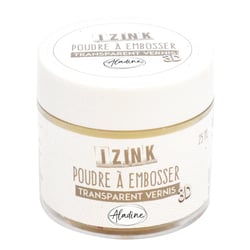 Poudre à embosser Aladine - 25ml - transparent vernis