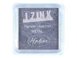 Encreur Izink - Metal argent bleuté