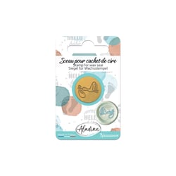 Cachet pour cire - cigogne