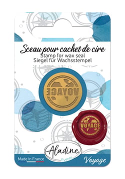 Sceau pour cachet de cire - Voyage