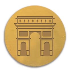 Sceau pour cachet de cire Aladine - Arc de Triomphe