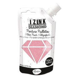 Peinture Izink Diamond - 80 ml - rose poudre