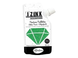 Peinture Izink Diamond - 80 ml - vert foncé