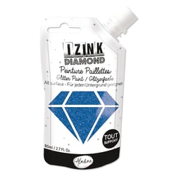 Aladine iZink DIAMOND - Peinture - bleu - 80 ml
