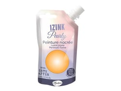 Peinture nacrée Izink Pearly - Aladine -  80 ml - Cuivre