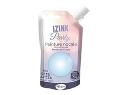 Peinture nacrée Izink Pearly - Aladine -  80 ml - Vert d'eau
