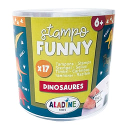 Boîte de 17 tampons Stampo Funny - Dinosaures