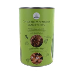 Coffret balle de massage - Visage et corps