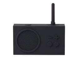 Lexon Tykho 3 - Radio de douche - 3 Watt - noir pur