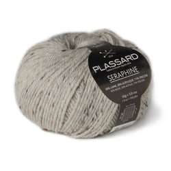 Pelote de fil à tricoter - Plassard - Séraphine - Gris 10