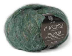 Pelote de fil à tricoter - Plassard - Fantasque - Vert 76