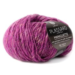 Pelote de fil à tricoter - Plassard - Maniguette - Groseille 37