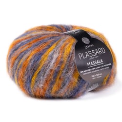Pelote de fil à tricoter - Plassard - Massala - Gris moyen 11
