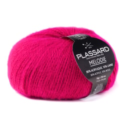 Pelote de fil à tricoter - Plassard - Mélodie - Fuschia 34